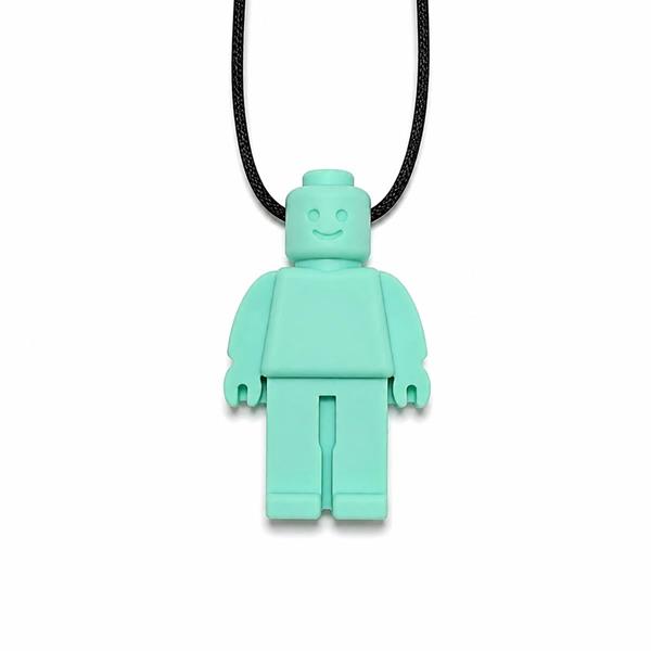 Kids Mini Figure Pendant Oral Motor Sensory Chew Necklace
