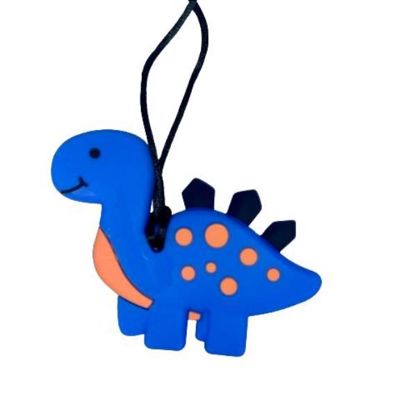 Children Dinosaur Pendant Oral Motor Sensory Chew Necklace