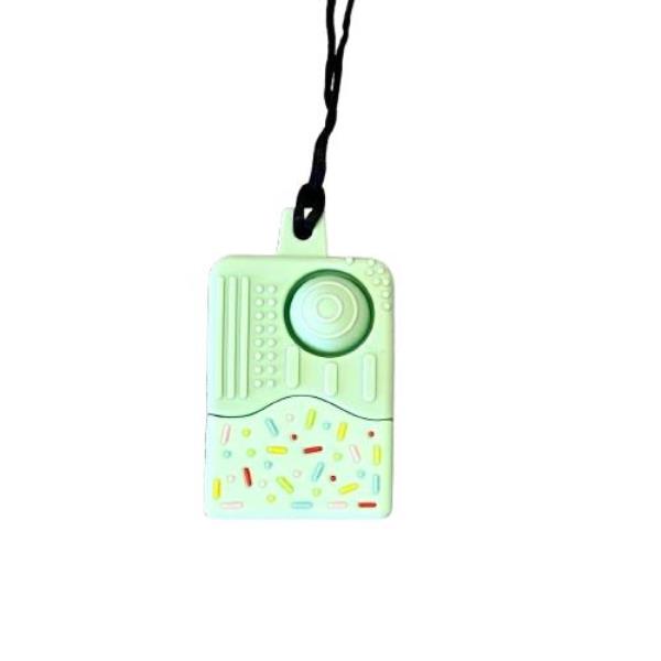 Kids Ice Cream Pendant Oral Motor Sensory Chew Necklace