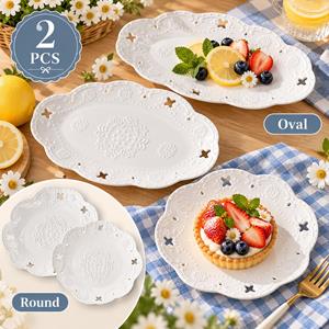 3 Pcs Heat Resistance Heart Ceramic Bowl