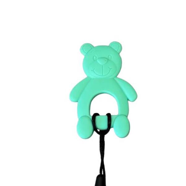 Kids Soft Bear Pendant Oral Motor Sensory Chew Necklace