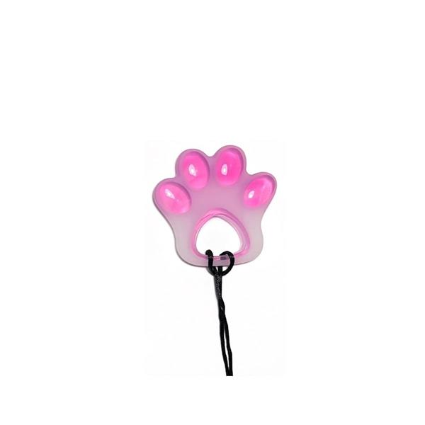 Silicone Paw Print Sensory Chew Necklace