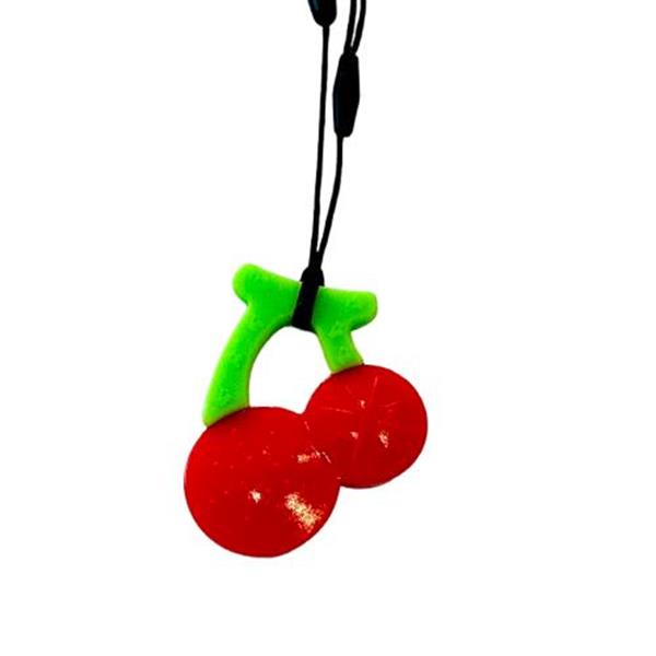 Ice Cream Soft Silicone Teether Pendant Sensory Chew Necklace