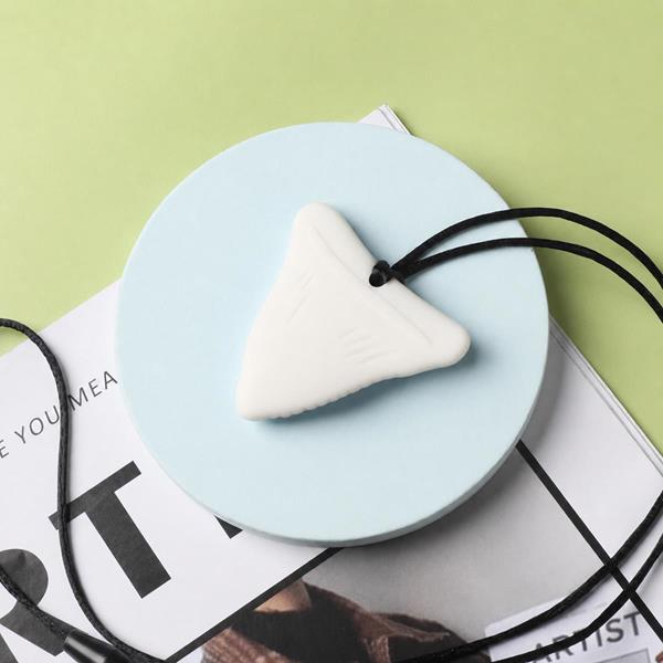 Silicone Shark Tooth Sensory Chew Necklace