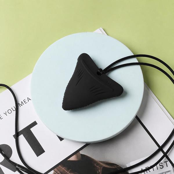 Silicone Shark Tooth Sensory Chew Necklace