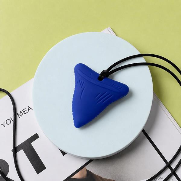 Silicone Shark Tooth Sensory Chew Necklace
