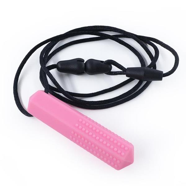 Silicone Hexagonal Sensory Chew Stick Necklace