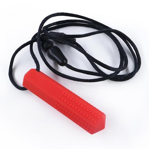Silicone Hexagonal Sensory Chew Stick Necklace