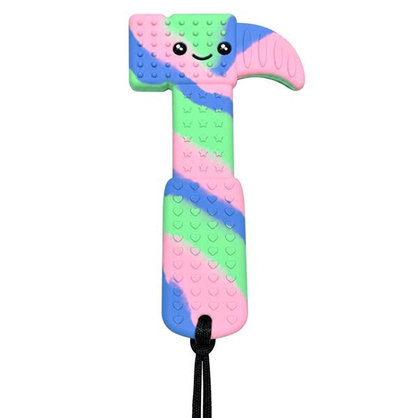 Handy Wrench Hammer Tool Sensory Chew Necklace