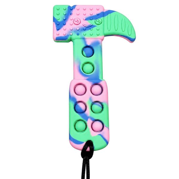 Handy Wrench Hammer Tool Sensory Chew Necklace