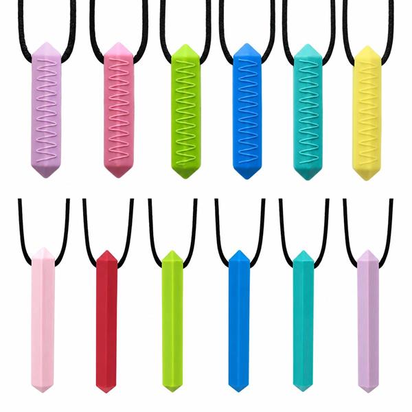 Silicone Stick Oral Motor Sensory Chew Necklace