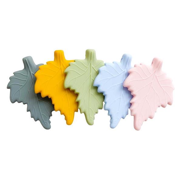 Silicone Tree Leaf Sensory Chew Necklace