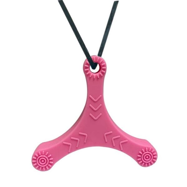 Silicone Y Chew Geometric Sensory Chew Necklace