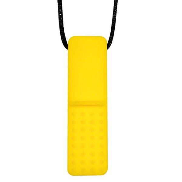 Dual Texture Building Block Sensory Chew Necklace