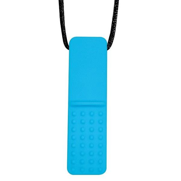 Dual Texture Building Block Sensory Chew Necklace