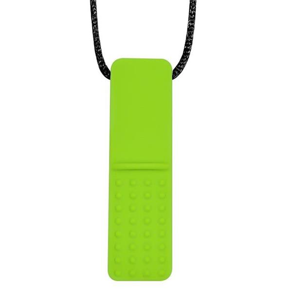 Dual Texture Building Block Sensory Chew Necklace