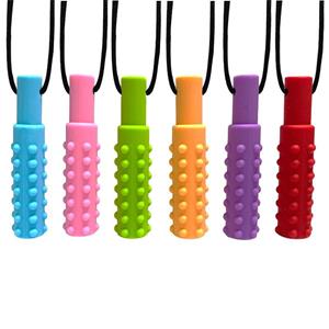 Silicone Dinosaur Sensory Chew Necklace for Kids