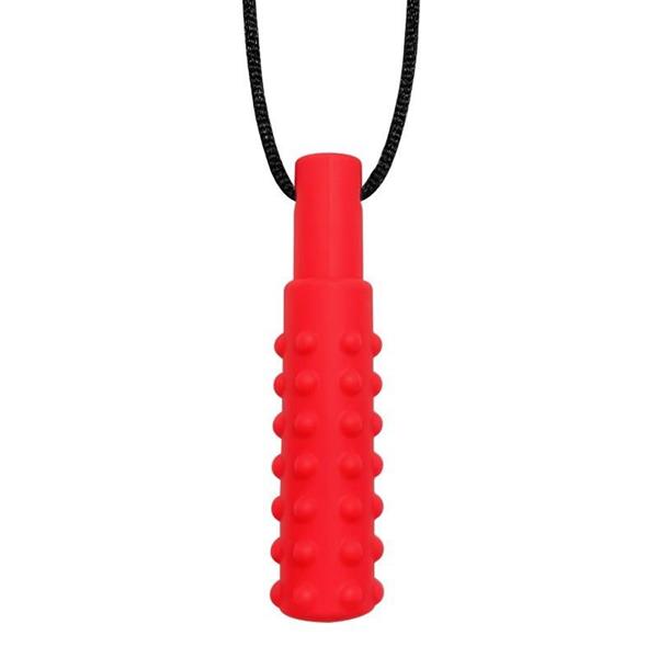 Textured Tube Silicone Sensory Chew Necklace