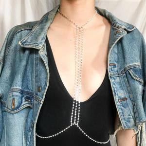 Bohemian Multi Layer Heart Sequins Thigh Chain