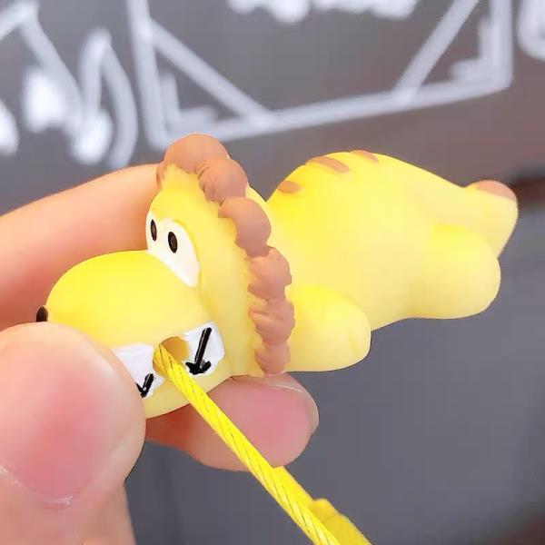 Cartoon Resin Animal Keyring