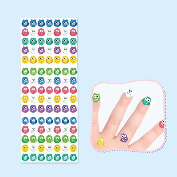 Kids Waterproof Nail Decal Transfer Stickers