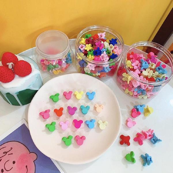 20 Mix Multicolour Mini Hair Pins