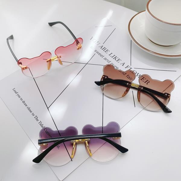 Cartoon Cute Bear Kids Sunglasses
