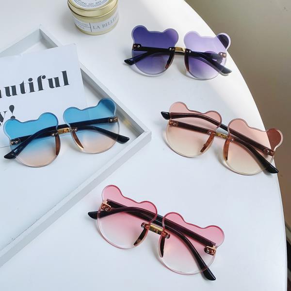 Cartoon Cute Bear Kids Sunglasses