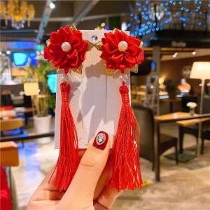 2 Retro Acrylic Violin Hair Pins