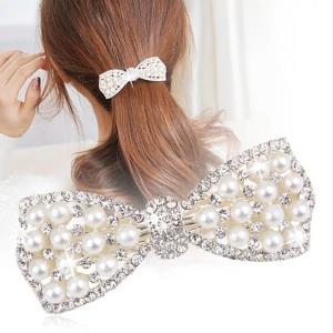 Shiny Silver Foil Hair Pins