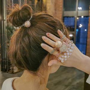 Crystal Triangle Elastic String Hair Tie