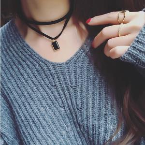 Gold Shining Multi Layer Choker Necklace