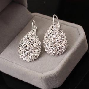 Glitter Crystal Sports Studs Earrings