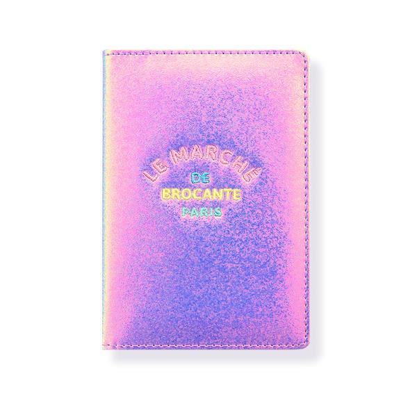 Pearlescent Laser Travel Passport Purse