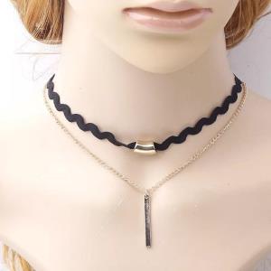 Simple White Imitation Pearl Clavicle Necklace
