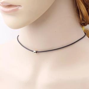 18K Platinum Plated Zircon Flower Pendant Necklace
