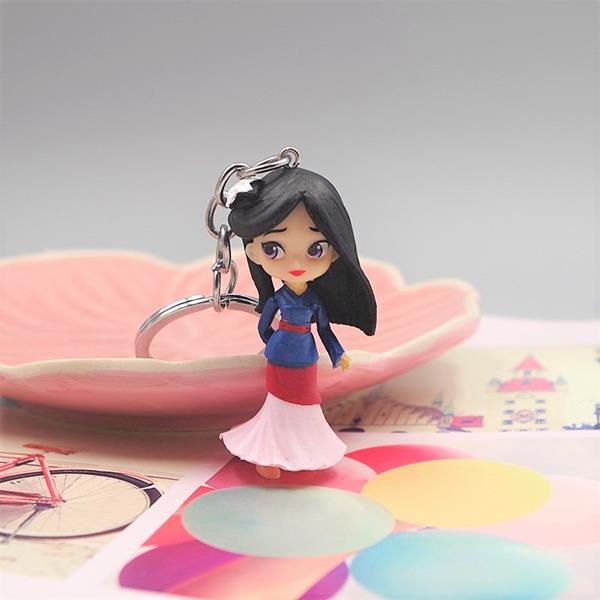 Cartoon Princess Keyring