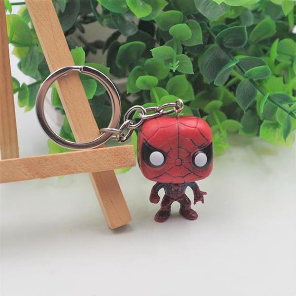 Cartoon Super Hero Keyring