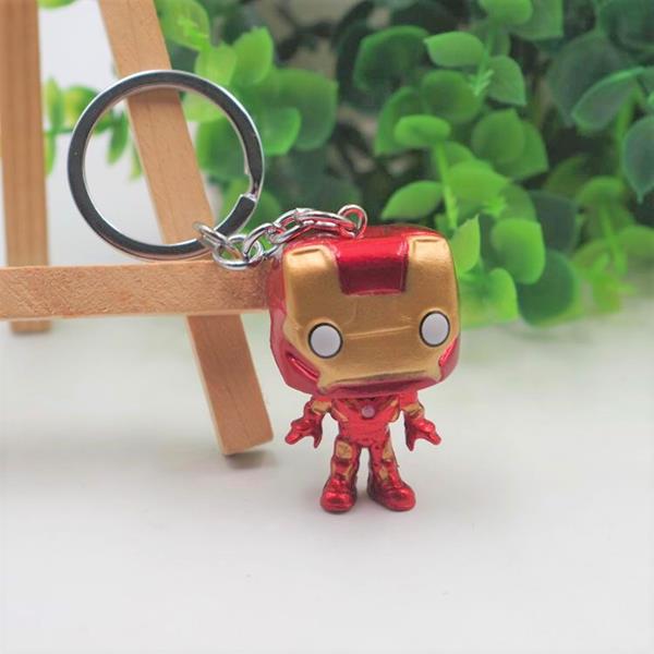 Cartoon Super Hero Keyring