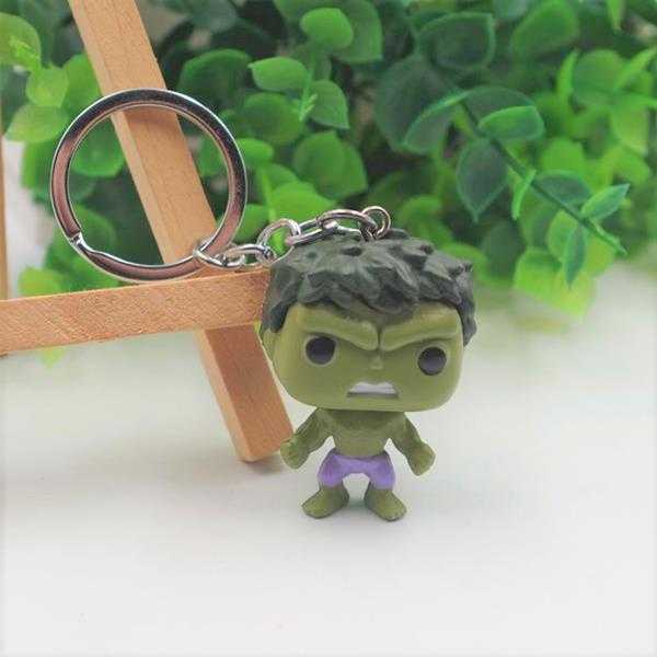 Cartoon Super Hero Keyring