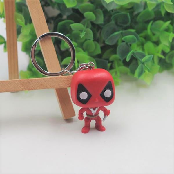 Cartoon Super Hero Keyring