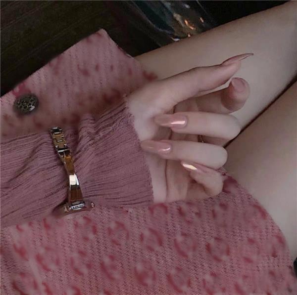 Sweet Pink Love Reusable Fake Press Nails