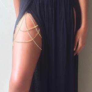 Shiny Silver Tassel Waist Belly Dance Chain