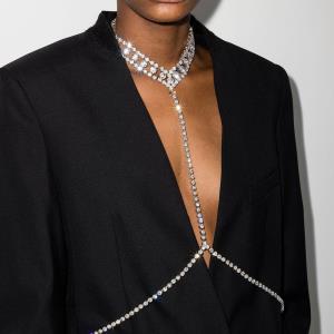 Silver Butterfly Underwear Body Jewellery