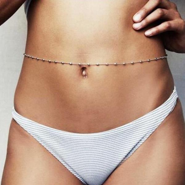Copper Beads Bikini Waist Belly Chain