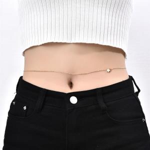 Silver Chain Multi Tassel Leg Thigh Chain