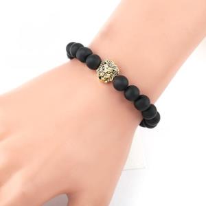 Gothic Flower Rhinestone Tassel Chain Ring Bracelet