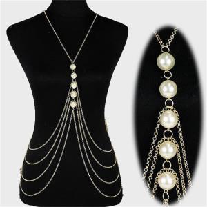 Bohemian Silver Shell Waist Belly Chain