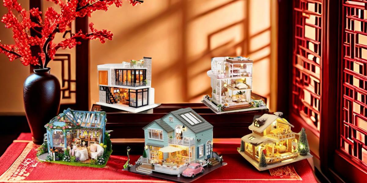 
1 To 24 Scale DIY Miniature Dollhouse
